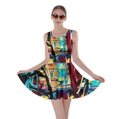 Dance Of Oil Towers 4 Skater Dress by bestdesignintheworld