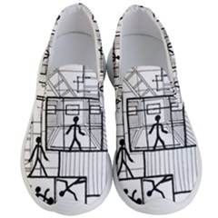 Drawing Men s Lightweight Slip Ons by ValentinaDesign