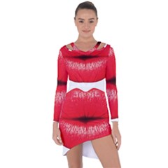 Oooooh Asymmetric Cut-out Shift Dress by StarvingArtisan