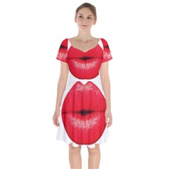 Oooooh Short Sleeve Bardot Dress by StarvingArtisan