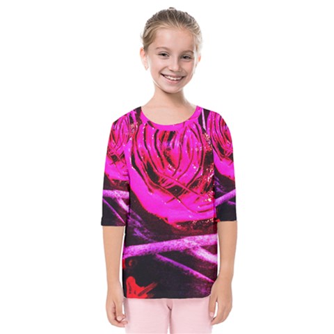 Calligraphy 2 Kids  Quarter Sleeve Raglan Tee by bestdesignintheworld