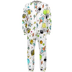 Space Pattern Onepiece Jumpsuit (men)  by Valentinaart