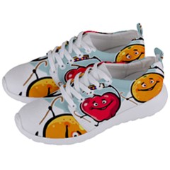 Dancing Fruit Apple Organic Fruit Men s Lightweight Sports Shoes by Simbadda