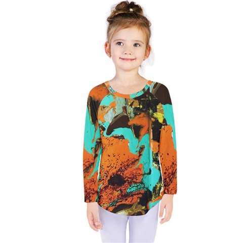 Fragrance Of Kenia 5 Kids  Long Sleeve Tee by bestdesignintheworld