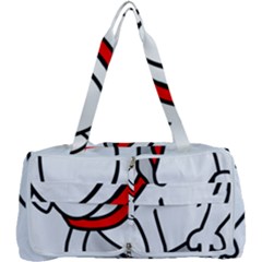 Dog Animal Pet Grin Sit Happy Multi Function Bag	 by Nexatart