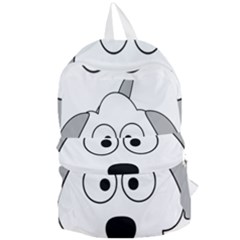 Animal Cartoon Colour Dog Foldable Lightweight Backpack by Nexatart