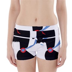 Dog Scottish Terrier Scottie Boyleg Bikini Wrap Bottoms by Nexatart