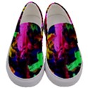 Global Warming 1 Men s Canvas Slip Ons View1