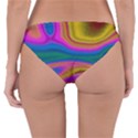 Colorful Waves Reversible Hipster Bikini Bottoms View4