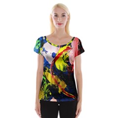 Global Warming 2 Cap Sleeve Tops by bestdesignintheworld