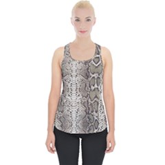 Snake Skin Piece Up Tank Top by LoolyElzayat