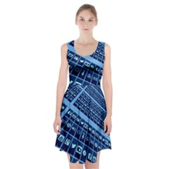 Mobile Phone Smartphone App Racerback Midi Dress by Sapixe