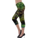 Hot Day In Dallas 33 Lightweight Velour Capri Leggings  View3