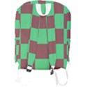 Background Checkers Squares Tile Full Print Backpack View2