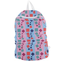 Background Desktop Squares Foldable Lightweight Backpack by Sapixe