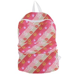 Background Desktop Pink Sun Stars Foldable Lightweight Backpack by Sapixe