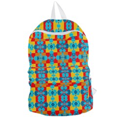 Pop Art Abstract Design Pattern Foldable Lightweight Backpack by Sapixe