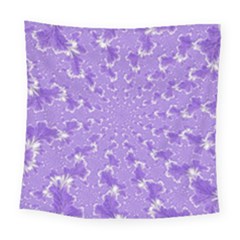 Wallpaper Mandelbrot Desktop Art Square Tapestry (large) by Sapixe