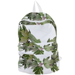 Leaves Plant Branch Nature Foliage Foldable Lightweight Backpack by Sapixe