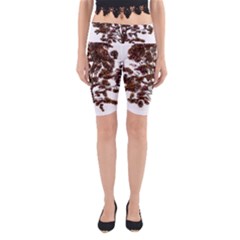 Tree Vector Ornament Color Yoga Cropped Leggings by Sapixe