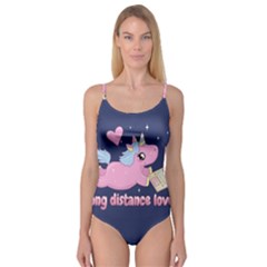 Long Distance Lover - Cute Unicorn Camisole Leotard  by Valentinaart