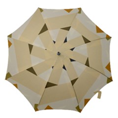 Fabric Textile Texture Abstract Hook Handle Umbrellas (medium) by Sapixe