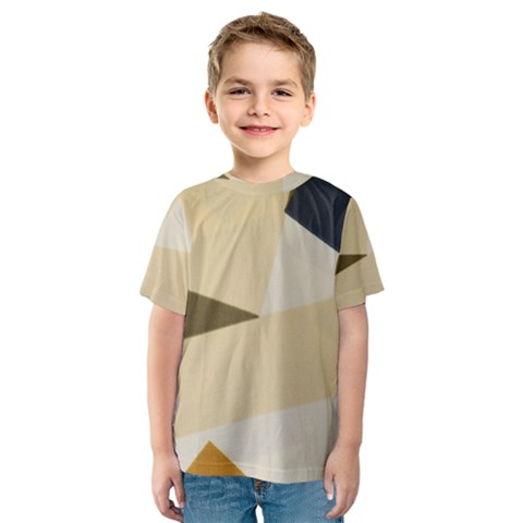 Fabric Textile Texture Abstract Kids  Sport Mesh Tee by Sapixe