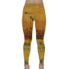 Fabric Textile Texture Abstract Classic Yoga Leggings by Sapixe