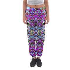 Multicolored Floral Collage Pattern 7200 Women s Jogger Sweatpants by dflcprints