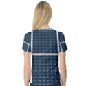 Solar Power Panel V-Neck Sport Mesh Tee View2