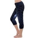 Pattern Abstract Fractal Art Capri Yoga Leggings View2