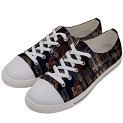 Architecture City Home Window Women s Low Top Canvas Sneakers by Nexatart