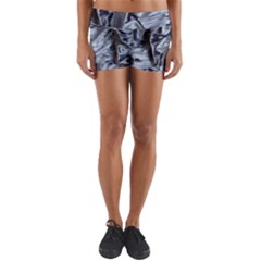 Pattern Abstract Desktop Fabric Yoga Shorts by Nexatart
