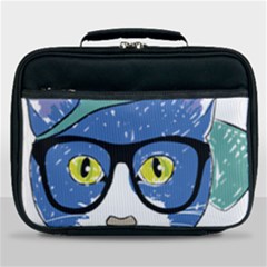 Drawing Cat Pet Feline Pencil Lunch Bag by Sapixe