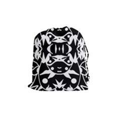Pirate Society  Drawstring Pouches (medium)  by MRTACPANS