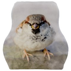 Do Not Mess With Sparrows Car Seat Velour Cushion  by FunnyCow