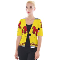 Kawaii Cute Tennants Lager Can Cropped Button Cardigan by CuteKawaii1982
