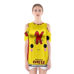 Kawaii Cute Tennants Lager Can Shoulder Cutout One Piece by CuteKawaii1982