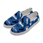 BLUE #2 Women s Canvas Slip Ons