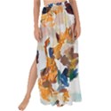 Paint on a white background                                     Maxi Chiffon Tie-Up Sarong View1