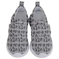 Boots Grey Velcro Strap Shoes by snowwhitegirl