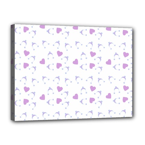 Blue Hats Canvas 16  X 12  by snowwhitegirl