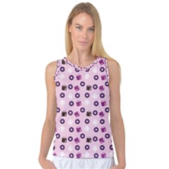 Pink Donuts Women s Basketball Tank Top by snowwhitegirl