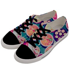 Ramen And Sushi Men s Low Top Canvas Sneakers by snowwhitegirl