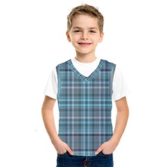 Teal Plaid Kids  Sportswear by snowwhitegirl