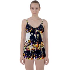 Old Halloween Photo Tie Front Two Piece Tankini by snowwhitegirl