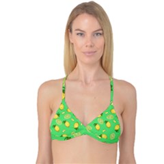 Lemons And Limes Reversible Tri Bikini Top by snowwhitegirl