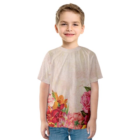 Flower 1646045 1920 Kids  Sport Mesh Tee by vintage2030