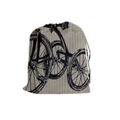 Tricycle 1515859 1280 Drawstring Pouch (large) by vintage2030