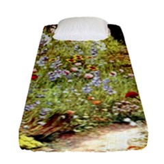 Scenery Fitted Sheet (single Size) by vintage2030